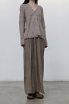 MUTEDANCE cashmere cardigan MD23FW98 camel